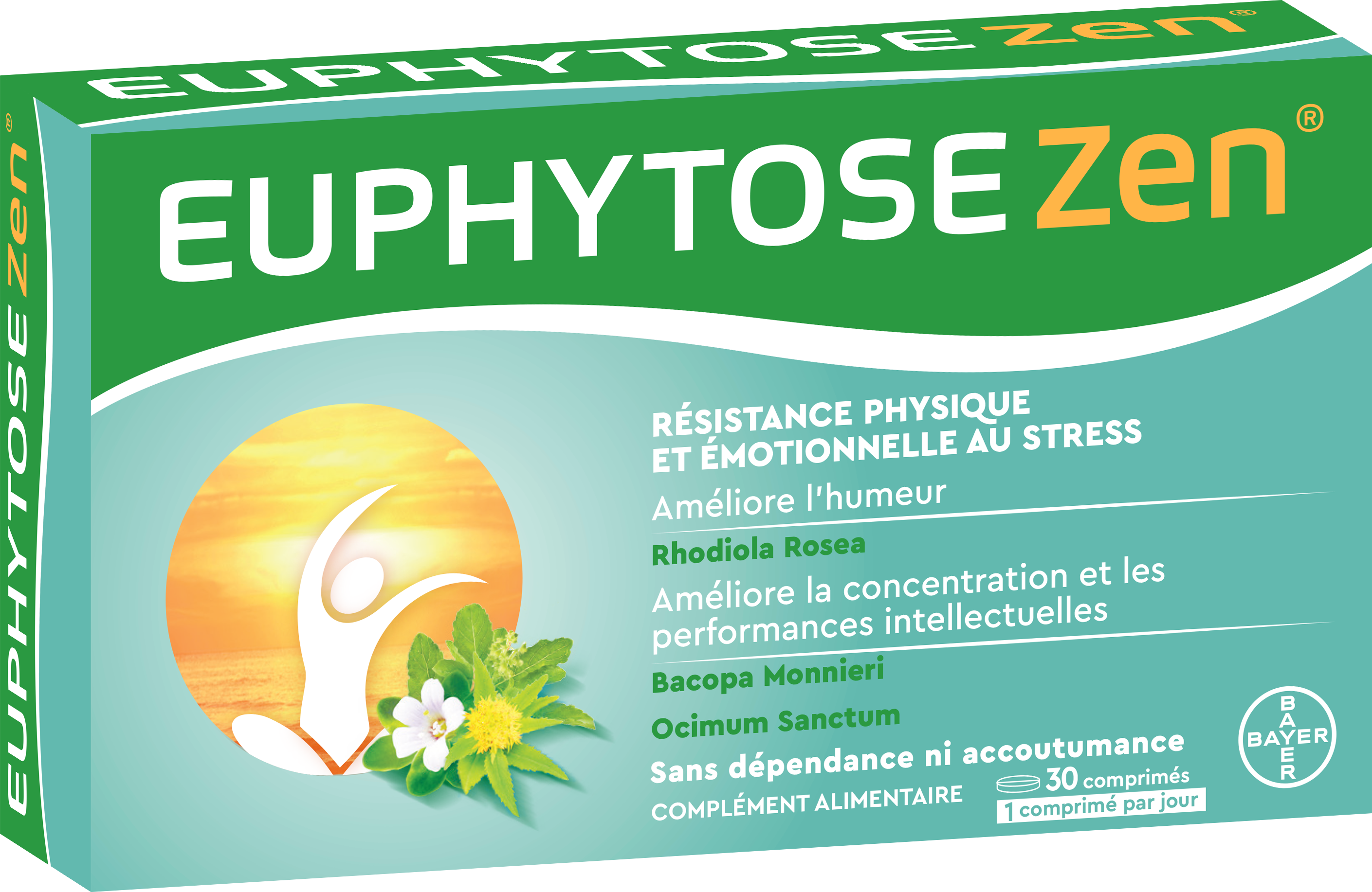 image EuphytoseZen®  Boîte de 30 comprimés (12 produits)